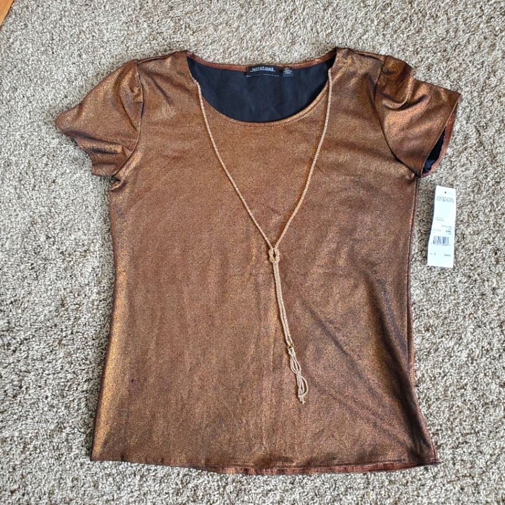**NWT Copper Women's Short Sleeve T-Shirt